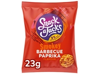 Een Mini rijstwafels Snack-a-Jacks barbeque paprika koop je bij VHK Kantoorartikelen