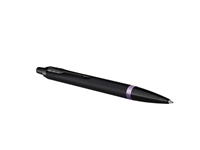 Een Balpen Parker IM black purple vibrant ring medium koop je bij VHK Kantoorartikelen