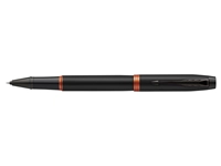 Een Rollerpen Parker IM black orange vibrant ring fijn koop je bij VHK Kantoorartikelen