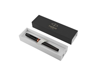 Een Rollerpen Parker IM black orange vibrant ring fijn koop je bij VHK Kantoorartikelen