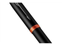 Een Rollerpen Parker IM black orange vibrant ring fijn koop je bij VHK Kantoorartikelen