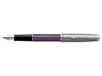 Een Vulpen Parker Sonnet Essential violet lacquer CT fijn koop je bij VHK Kantoorartikelen