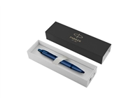 Een Balpen Parker IM Monochrome blue medium koop je bij VHK Kantoorartikelen