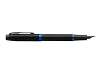 Een Vulpen Parker IM black blue vibrant ring fijn koop je bij VHK Kantoorartikelen