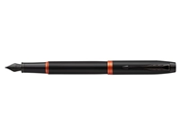 Een Vulpen Parker IM black orange vibrant ring medium koop je bij VHK Kantoorartikelen