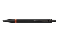 Een Balpen Parker IM black orange vibrant ring medium koop je bij VHK Kantoorartikelen