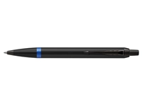 Een Balpen Parker IM black blue vibrant ring medium koop je bij VHK Kantoorartikelen