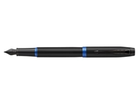 Een Vulpen Parker IM black blue vibrant ring medium koop je bij VHK Kantoorartikelen