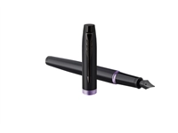 Een Vulpen Parker IM black purple vibrant ring fijn koop je bij VHK Kantoorartikelen