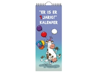 Een Verjaardagskalender Lannoo Ritstier 130x325 blauw koop je bij VHK Kantoorartikelen