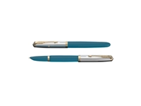 Een Balpen Parker 51 Premium turquoise GT medium koop je bij VHK Kantoorartikelen