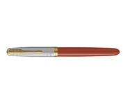 Een Vulpen Parker 51 Premium red rage GT medium koop je bij VHK Kantoorartikelen