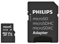 Een Geheugenkaart Philips micro SDXC Class 10 UHS-I U1 64GB koop je bij VHK Kantoorartikelen