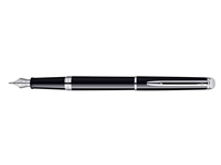 Een Vulpen Waterman Hémisphère black lacquer CT medium koop je bij Hoekmankantoorartikelen.nl