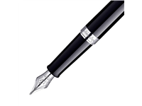 Een Vulpen Waterman Hémisphère black lacquer CT medium koop je bij Hoekmankantoorartikelen.nl