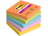 Een Memoblok Post-it 654 Super Sticky 76x76mm Boost 5 stuks koop je bij Hoekmankantoorartikelen.nl