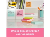 Een Memoblok Post-it 655 76x127mm gelijnd roze 6 stuks koop je bij Hoekmankantoorartikelen.nl