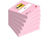 Een Memoblok Post-it 654 76x76mm roze 6 stuks koop je bij Hoekmankantoorartikelen.nl