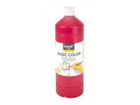 Een Plakkaatverf Creall basic donkerrood 1000ml koop je bij Hoekmankantoorartikelen.nl