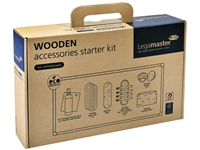 Een Whiteboard accessoire starter kit Legamaster WOODEN 17 stuks koop je bij Hoekmankantoorartikelen.nl