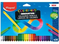 Een Kleurpotlood Maped Color'Peps Infinity doos à 24 kleuren koop je bij VHK Kantoorartikelen