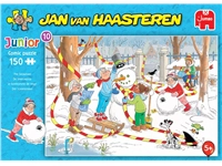 Een Puzzel Jan van Haasteren Junior 10 De sneeuwpop 150 stukjes koop je bij The Cartridge Shop bvba