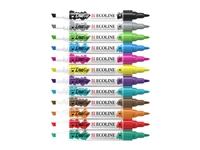 Een Duotip marker Ecoline basis set 12 kleuren koop je bij VHK Kantoorartikelen