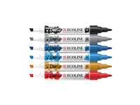 Een Duotip marker Ecoline urban landscape set 6 kleuren koop je bij VHK Kantoorartikelen