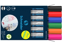 Een Viltstift Schneider Maxx 290 whiteboard rond 2-3mm assorti doos à 5+1 gratis koop je bij VHK Kantoorartikelen