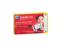 Een Flashcard Oxford 2.0 75x125mm 80 vel 250gr lijn geel koop je bij Hoekmankantoorartikelen.nl