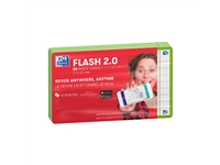 Een Flashcard Oxford 2.0 75x125mm 80 vel 250gr lijn groen koop je bij Hoekmankantoorartikelen.nl