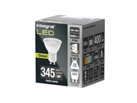 Een Ledlamp Integral GU10 4000K koel wit 3.6W 400lumen koop je bij VHK Kantoorartikelen