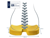 Een Stoelkussen Leitz Ergo Cosy geel koop je bij VHK Kantoorartikelen