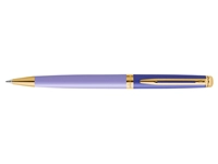 Een Balpen Waterman Hémisphère Colour Blocking purple GT medium koop je bij Hoekmankantoorartikelen.nl