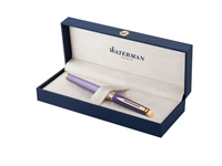 Een Rollerpen Waterman Hémisphère Colour Blocking purple GT fijn koop je bij Hoekmankantoorartikelen.nl