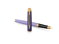 Een Vulpen Waterman Hémisphère Colour Blocking purple GT medium koop je bij VHK Kantoorartikelen