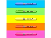 Een Markeerstift Bic grip Highlight your life assorti blik à 15 stuks koop je bij VHK Kantoorartikelen