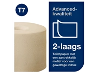 Een Toiletpapier Tork T7 hulsloos Natural Advanced midsize 2-laags 900vel 472155 koop je bij VHK Kantoorartikelen