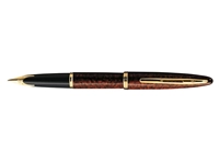 Een Vulpen Waterman Carène Marine amber GT medium koop je bij VHK Kantoorartikelen