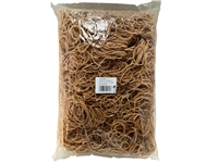 Een Elastiek Standard Rubber Bands 14 50x1.5mm 1kg 5333 stuks bruin koop je bij VHK Kantoorartikelen