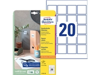 Een Etiket Avery Zweckform L7121-25 QR code 45x45mm opaak 500 etiketten koop je bij Hoekmankantoorartikelen.nl