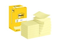 Een Memoblok Post-it Z-Note R330 76x76mm canary yellow 12 stuks koop je bij Hoekmankantoorartikelen.nl