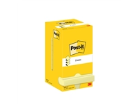 Een Memoblok Post-it Z-Note R330 76x76mm canary yellow 12 stuks koop je bij Hoekmankantoorartikelen.nl