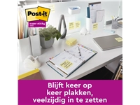 Een Memoblok Post-it Z-Note S350 Super Sticky 76x127mm geel 12 stuks koop je bij Hoekmankantoorartikelen.nl