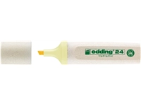 Een Markeerstift edding 24 Ecoline pastel geel koop je bij VHK Kantoorartikelen