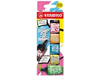 Een Markeerstift STABILO BOSS mini by Snooze One assorti blister à 6 stuks koop je bij VHK Kantoorartikelen