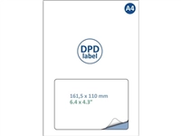 Een Retourlabel DPD IEZZY A4 1.000 vel 161,5x100mm 1000 labels koop je bij VHK Kantoorartikelen