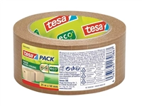 Een Verpakkingstape Tesa 56000 Eco papier ultra strong 50mmx25m koop je bij VHK Kantoorartikelen