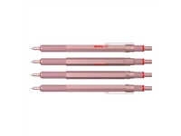 Een Balpen rOtring 600 medium rosé goud koop je bij VHK Kantoorartikelen