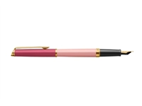 Een Vulpen Waterman Hémisphère Colour Blocking pink GT medium koop je bij Hoekmankantoorartikelen.nl